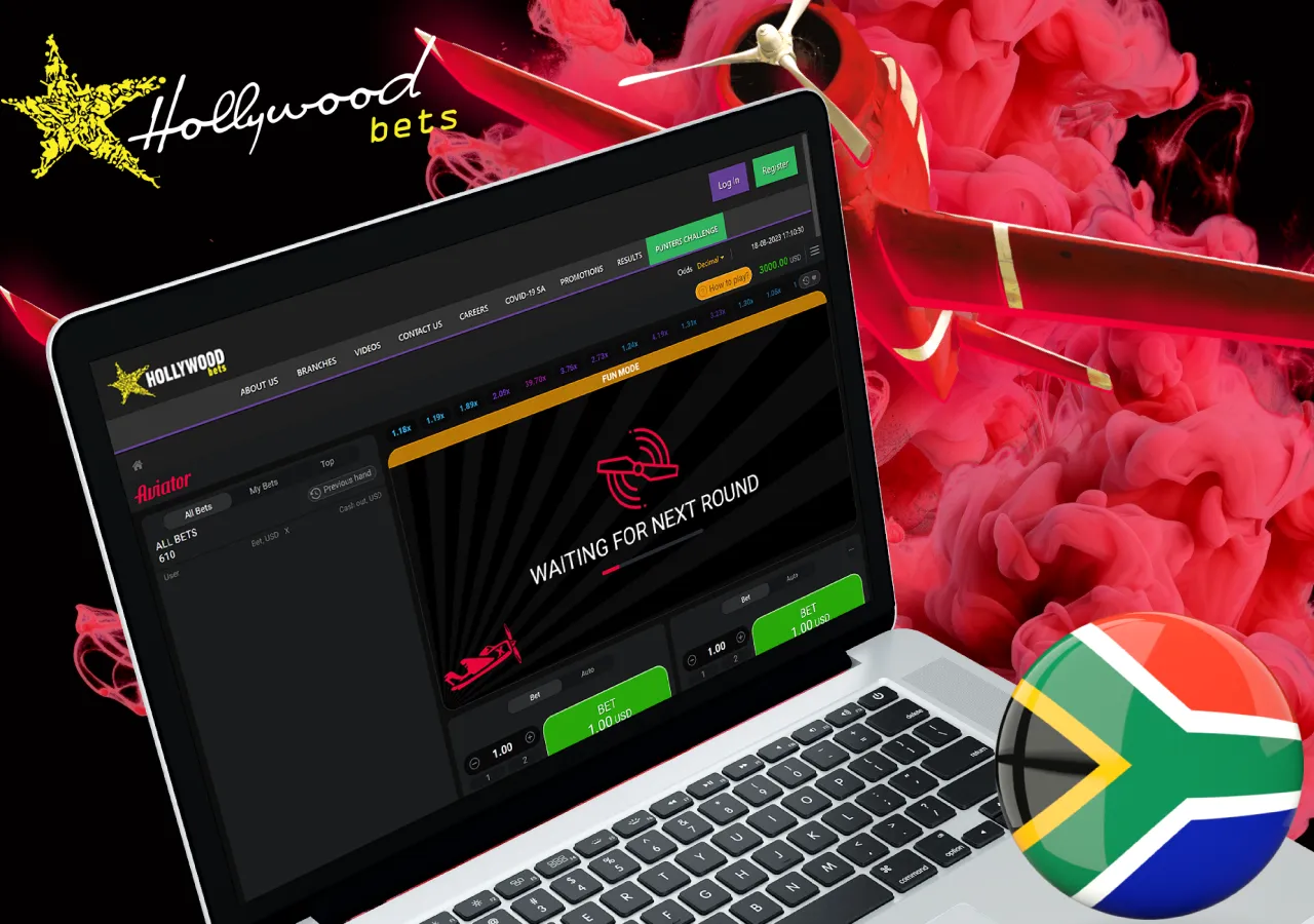 Aviator Registration in ZA
